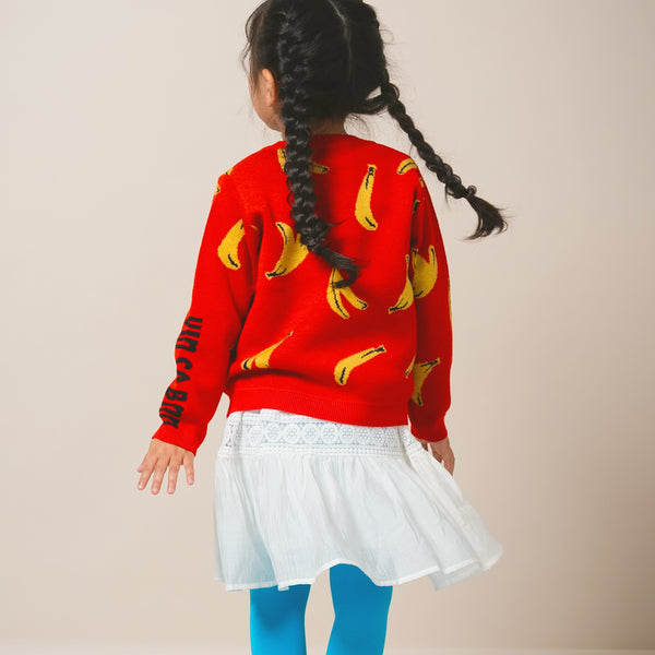 【New Arrival / キッズ&ママサイズ】ami amie : バナナプルオーバー/253015