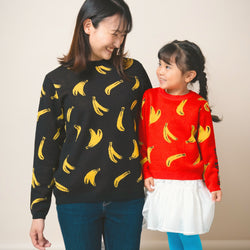 【New Arrival / キッズ&ママサイズ】ami amie : バナナプルオーバー/253015