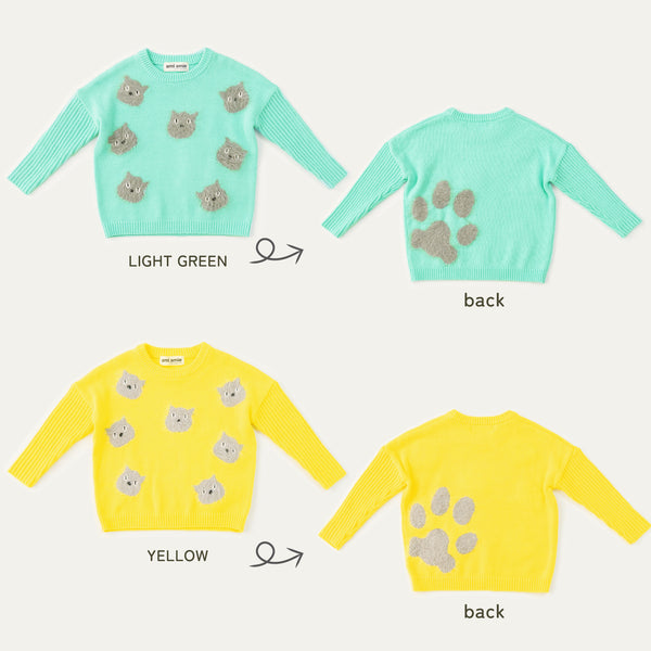 【New Arrival】ami amie : ネコプルオーバー/253016