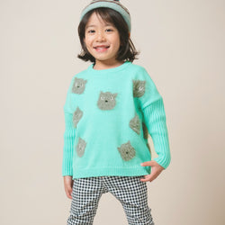 【New Arrival】ami amie : ネコプルオーバー/253016