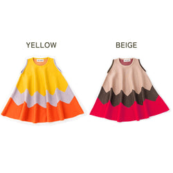 【New Arrival】ami amie : ノースリーブギザギザAラインワンピース/253021