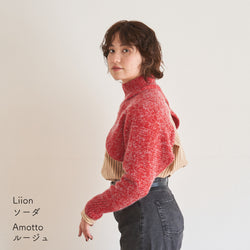 sawada itto：サワダイット-Amotto×Liion-ハイネックボレロ