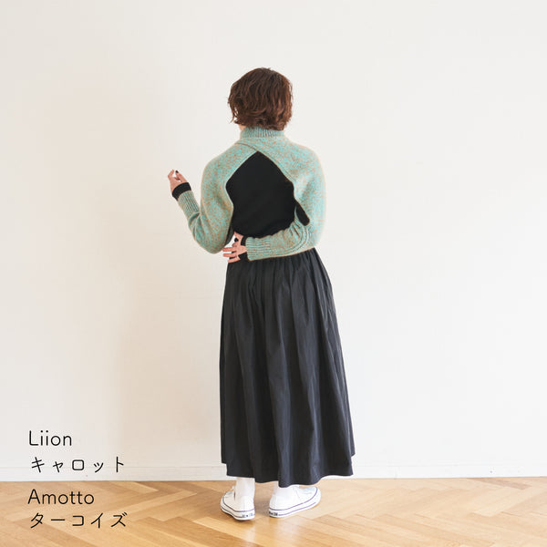 sawada itto：サワダイット-Amotto×Liion-ハイネックボレロ