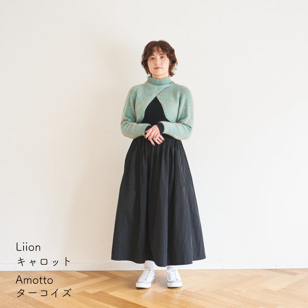 sawada itto：サワダイット-Amotto×Liion-ハイネックボレロ