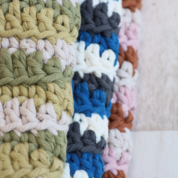 sawada itto：サワダイット-Natural Cotton 20P-波模様のポシェット
