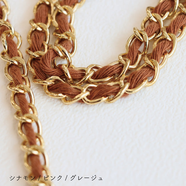 sawada itto：サワダイット-Natural Cotton 20P-波模様のポシェット