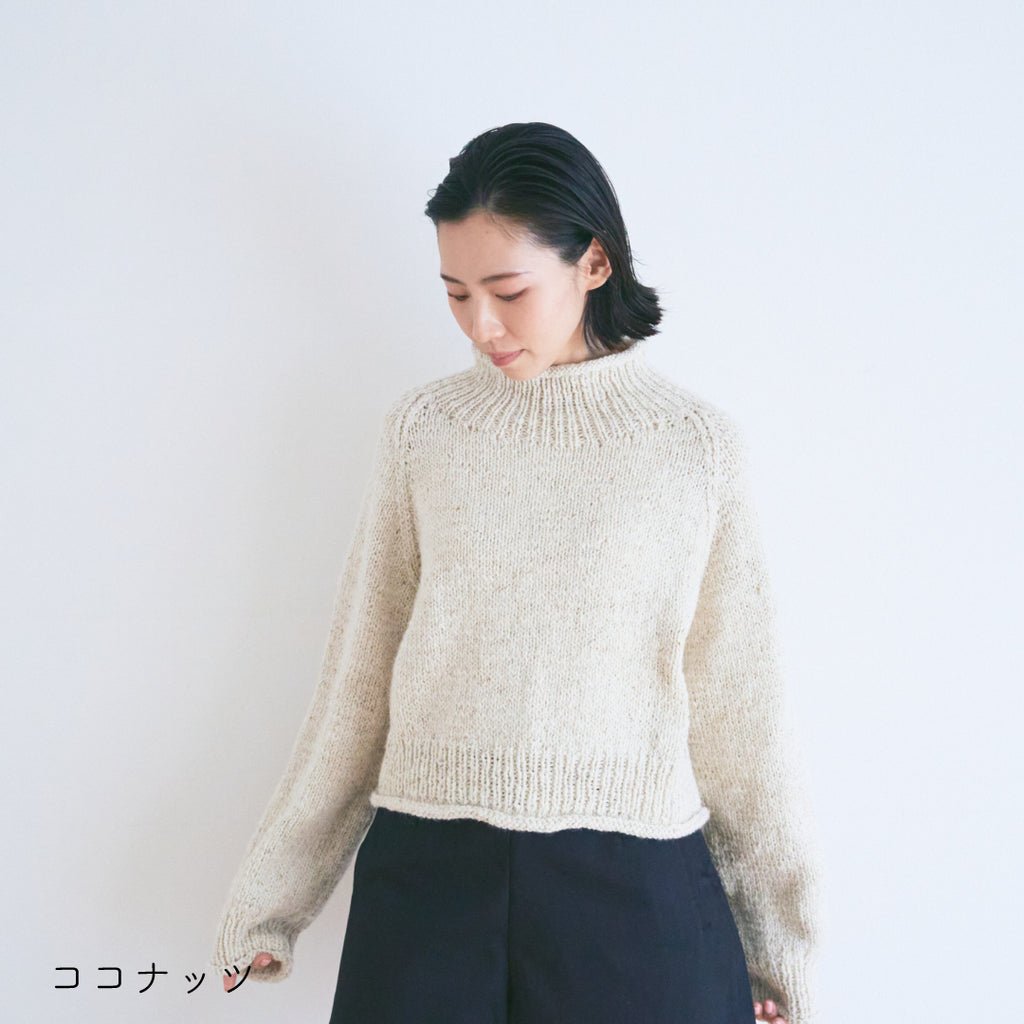 sawada itto：サワダイット-キャンディ-ハイネックプルオーバー