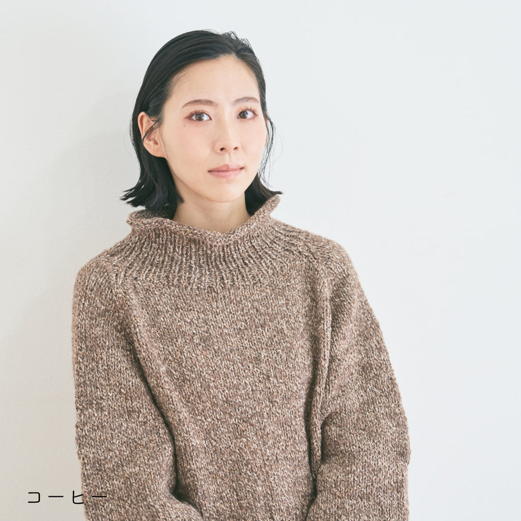 sawada itto：サワダイット-キャンディ-ハイネックプルオーバー