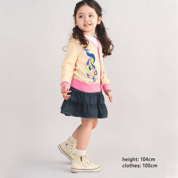 【New Arrival】ami amie : クジャクカーディガン/261001