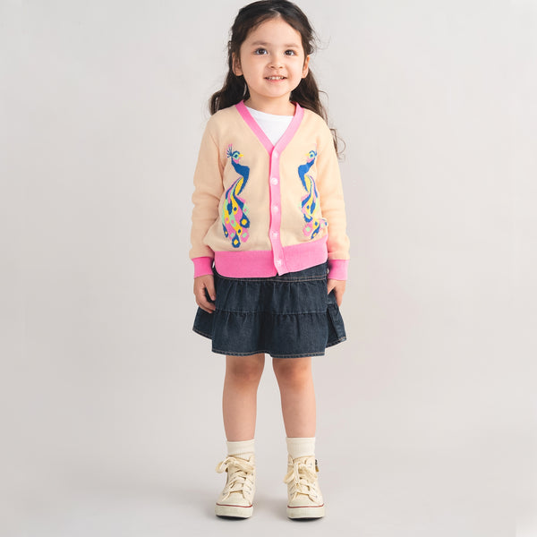 【New Arrival】ami amie : クジャクカーディガン/261001