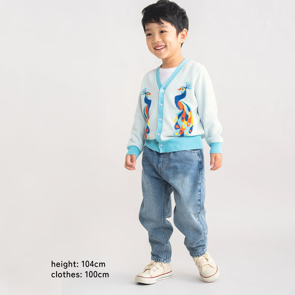 【New Arrival】ami amie : クジャクカーディガン/261001