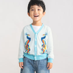 【New Arrival】ami amie : クジャクカーディガン/261001