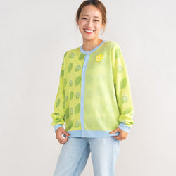 【New Arrival / キッズ&ママサイズ】ami amie : レモンカーディガン/261003