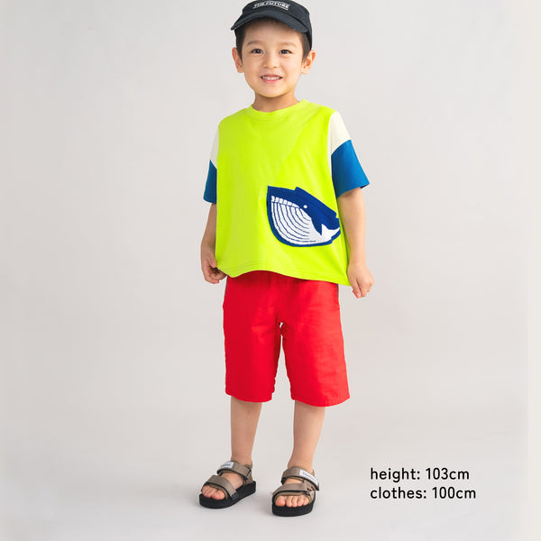 ami amie : クジラポケットTシャツ/261004