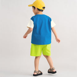 【New Arrival / キッズ&ママサイズ】ami amie : キツネザルアートTシャツ/261005