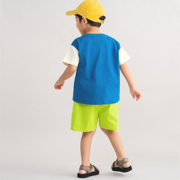 【New Arrival / キッズ&ママサイズ】ami amie : キツネザルアートTシャツ/261005