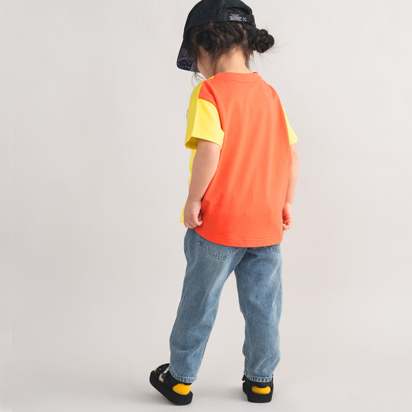 【New Arrival / キッズ&ママサイズ】ami amie : キツネザルアートTシャツ/261005