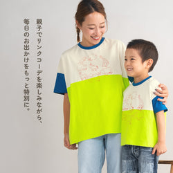 【キッズ&ママサイズ】ami amie : 動物大好きTシャツ/261006