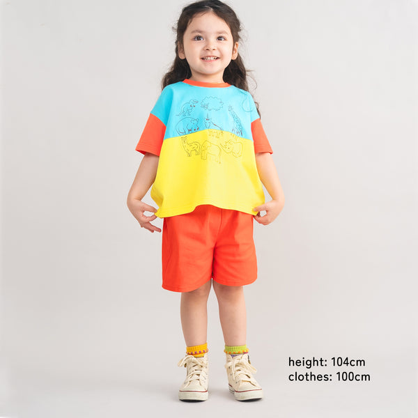 【キッズ&ママサイズ】ami amie : 動物大好きTシャツ/261006