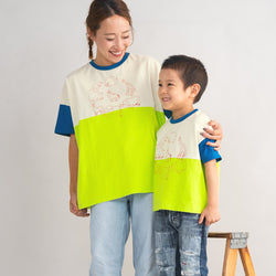 【キッズ&ママサイズ】ami amie : 動物大好きTシャツ/261006