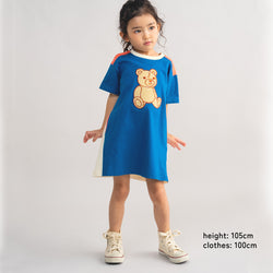 【New Arrival】ami amie : キズクマTシャツワンピース/261010