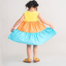 【New Arrival】ami amie : 切替ノースリーブワンピース/261012