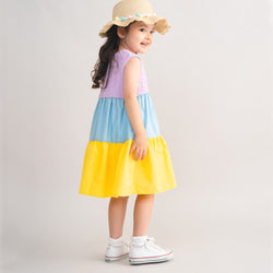 【New Arrival】ami amie : 切替ノースリーブワンピース/261012