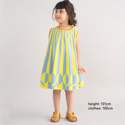 【New Arrival】ami amie : ノースリーブグラフィックAラインワンピース/261014