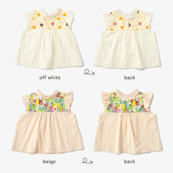 【New Arrival】ami amie : エリザベスカラーノースリーブチュニック/261015