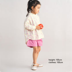 【キッズ&ママサイズ】ami amie : エリザベスカラー長袖シャツ/261019