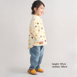 【キッズ&ママサイズ】ami amie : エリザベスカラー長袖シャツ/261019