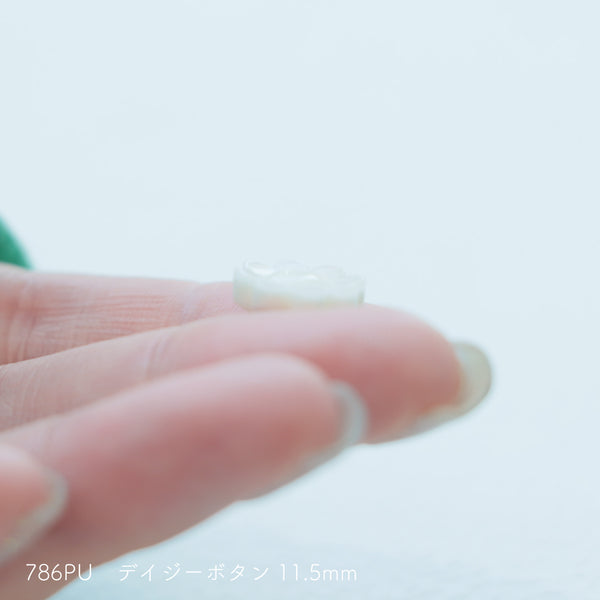 sawada itto：サワダイット-副資材-786PUデイジーボタン11.5mm