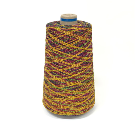 もったいない糸:884　　綿和紙レーヨンロングピッチ絣　約330g(約2310m）