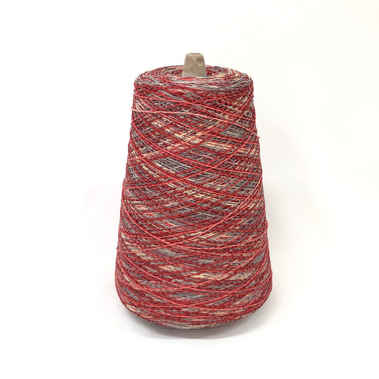 もったいない糸:887　　綿和紙レーヨンロングピッチ絣　約330g(約2310m）