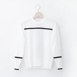 PERFECT TAN｜《SALE》ハリーストレッチ 12Gニット ライントップス〈WOMENS〉