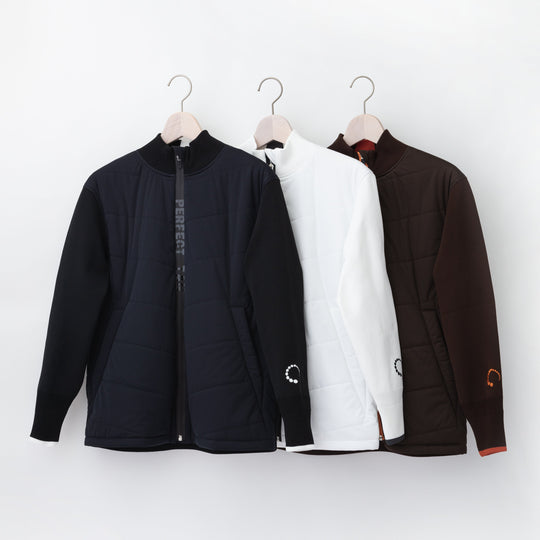 PERFECT TAN｜《SALE》ニット×ダウン ジャケット〈MENS〉