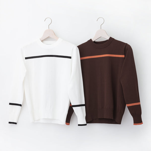 PERFECT TAN｜《SALE》ハリーストレッチ 12Gニット ライントップス〈WOMENS〉