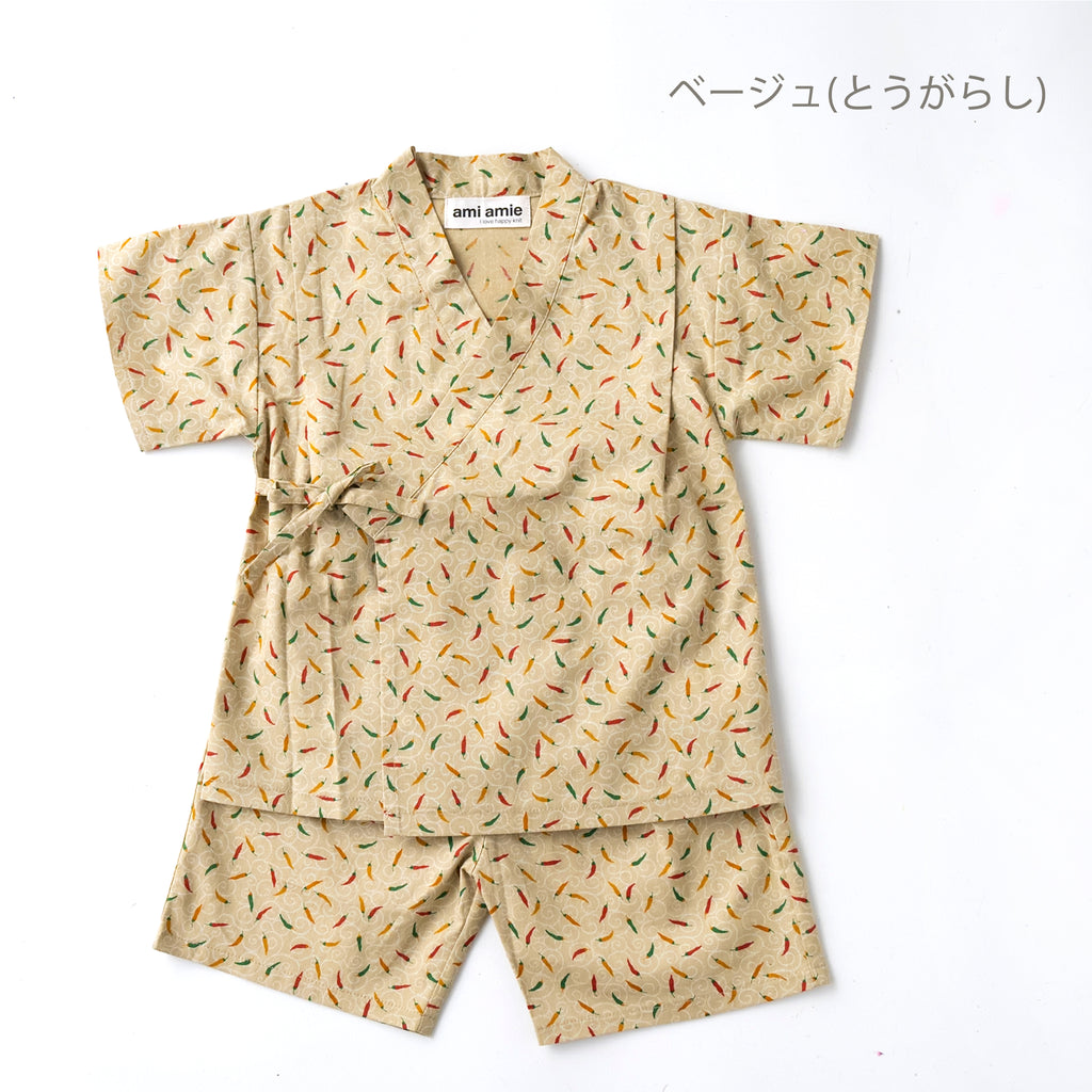 【SALE 30%OFF】ami amie : キッズ甚平/990002