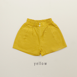 【New Arrival】ami amie : タックカラーショートパンツ/990006