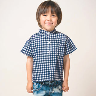 【New Arrival】ami amie : バンドカラーシャツ/990007