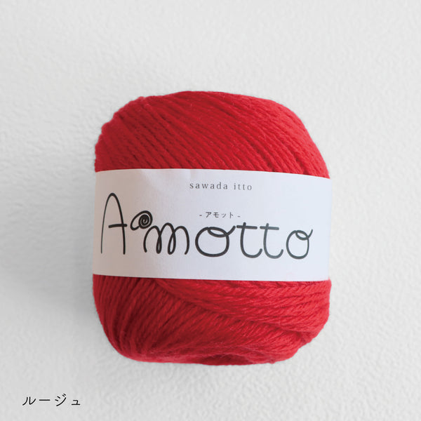 sawada itto：サワダイット-Amotto-模様編みソックスキット