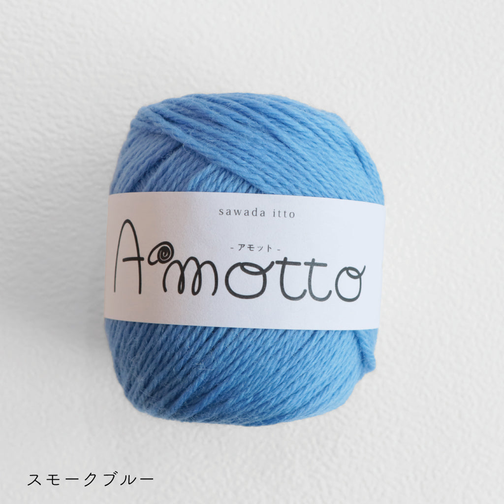 sawada itto：サワダイット-Amotto-模様編みソックスキット