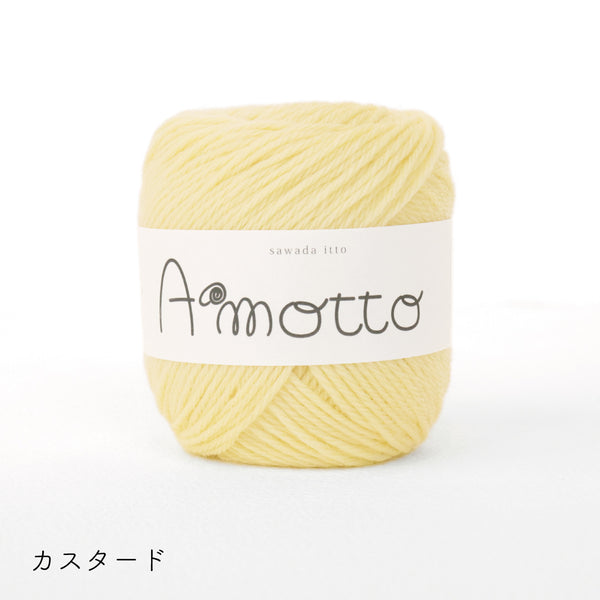 sawada itto：サワダイット-Amotto×softam-ボーダーマフラー