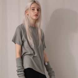 NETENE.：《SALE》Cozy Knit T Shirt コージーニットTシャツ