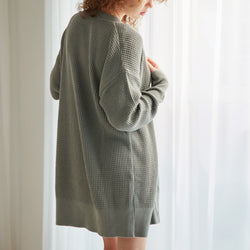 NETENE.：Puffy Knit Cardigan パフィーニットカーディガン