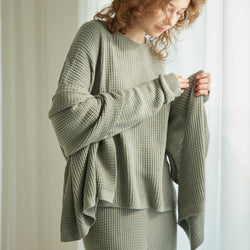 NETENE.：Puffy Knit Pullover パフィーニットプルオーバー