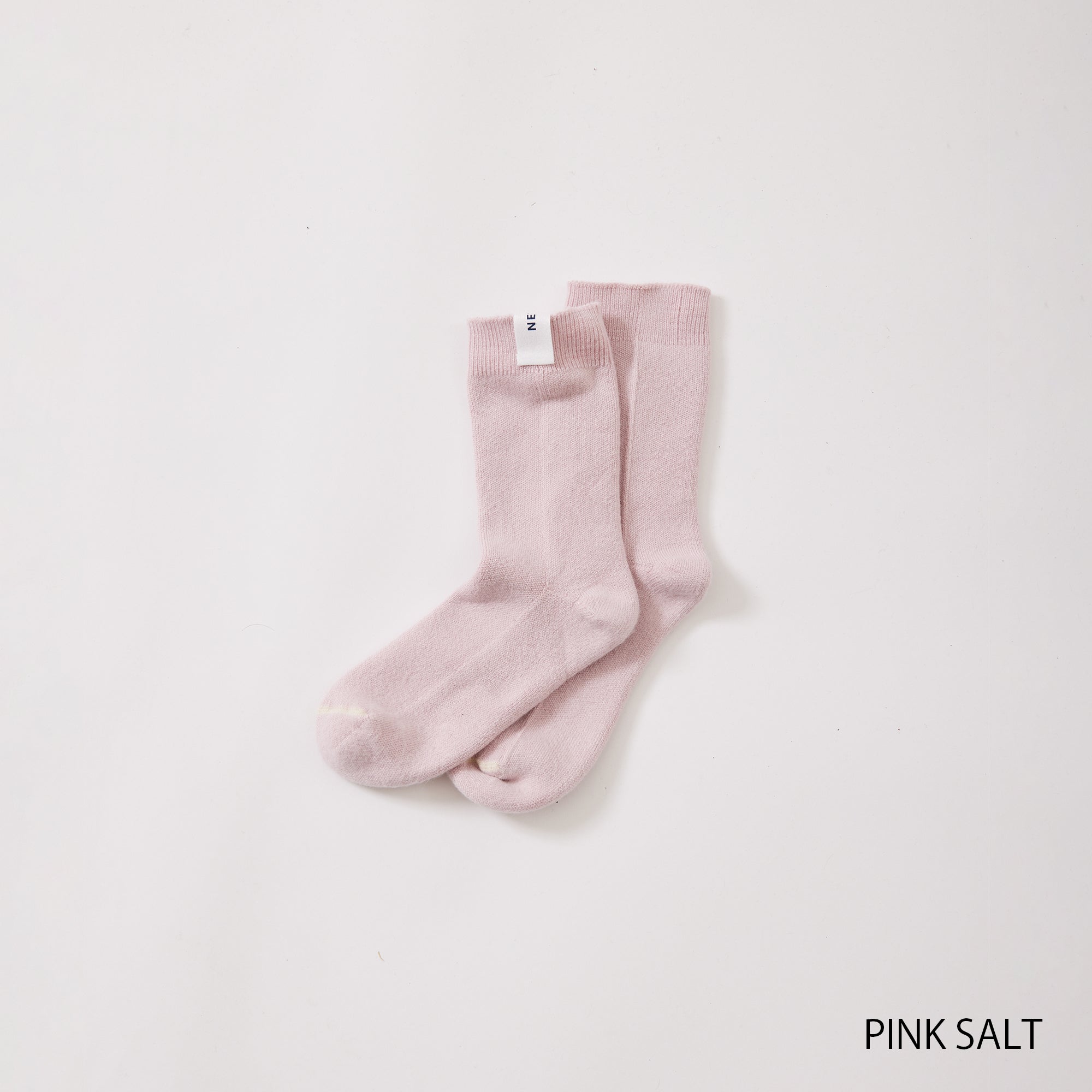 NETENE.：Double Knit Socksダブルニットソックス (PINK SALT)