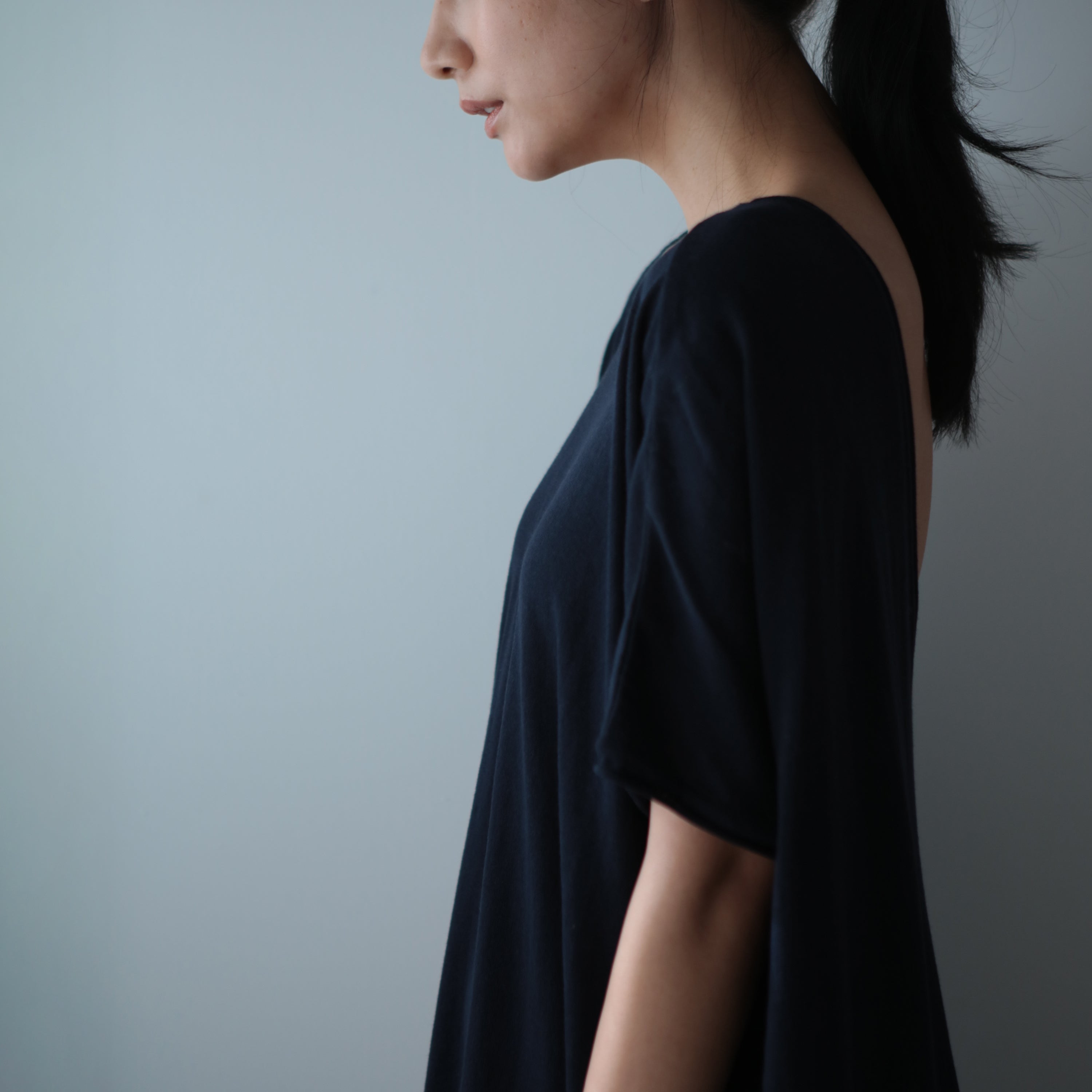 NETENE.：《SALE》Cozy Cotton Knit One Piece コージーコットンニットワンピース
