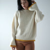 NETENE.：《SALE》Recycle Wool Crew Knit Pullover リサイクルウール クルーニットプルオーバー