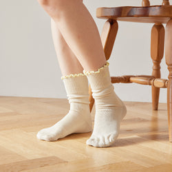 NETENE.：Silk Partition Socks シルクパーテーションソックス